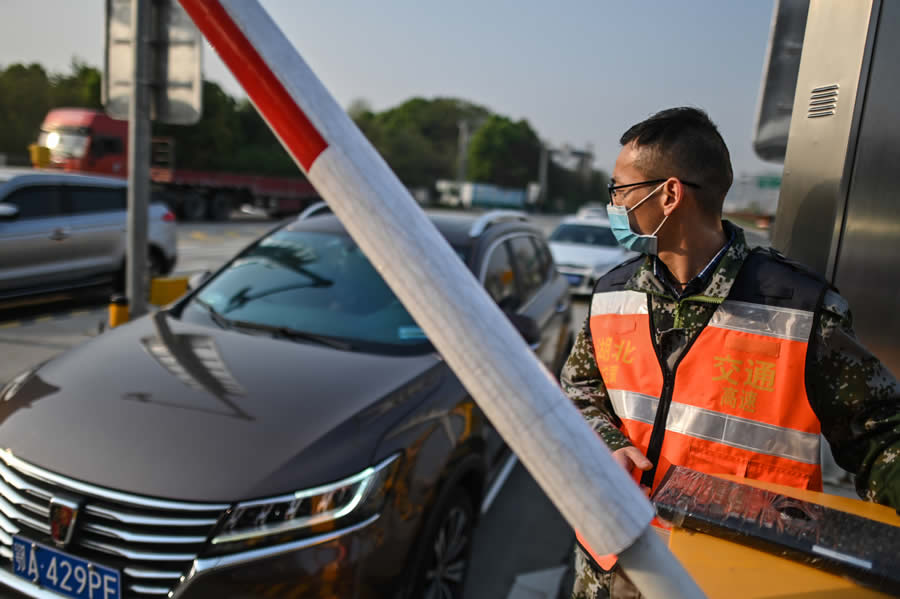 Las fronteras finalmente se abrieron en la ciudad de China. (Foto: AFP)