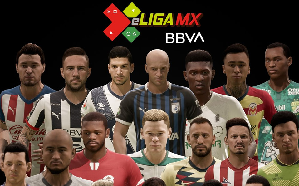 Anuncian a jugadores que participarán en torneo de FIFA 20 (Twitter @LigaBBVAMX)