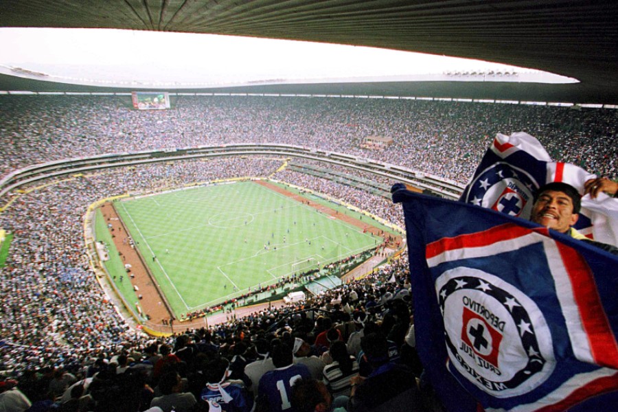 El Estadio Azteca fue sede de Cruz Azul en los partidos de instancias finales. (Mexsport)