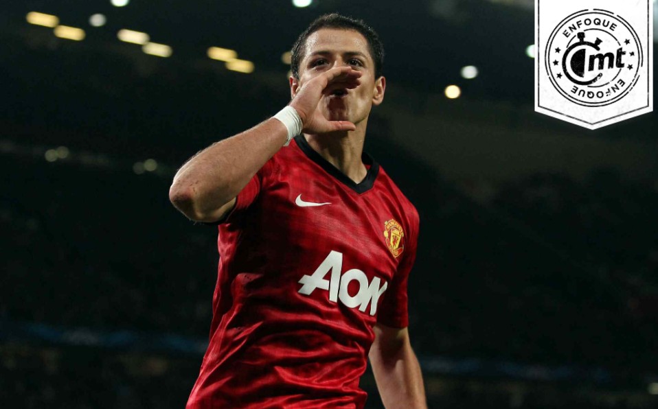 Javier Hernández vivió su mejor momento como jugador con el Manchester United. Foto: Mexsport