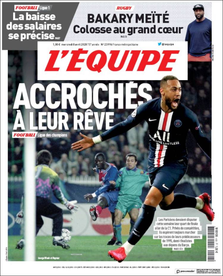 L'Equipe. (Francia)