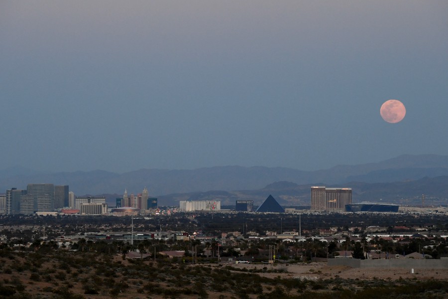 Las Vegas, Nevada.(AFP)