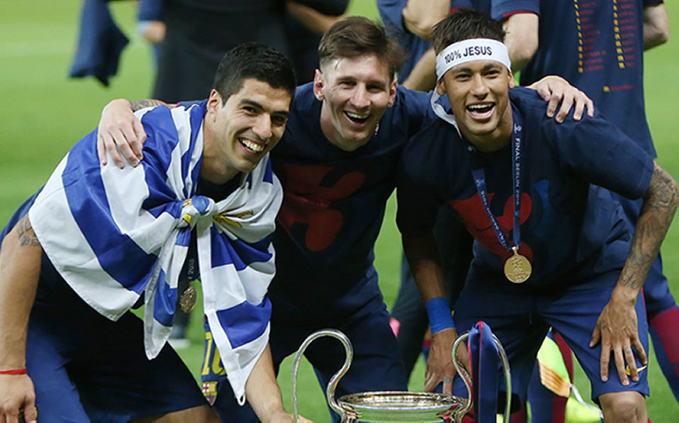 Luis Suárez anhela el regreso de Neymar al Barcelona (MEXSPORT)