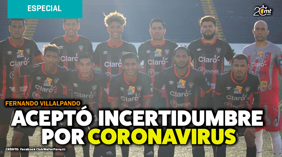 Fernando Villalpando aceptó que hay incertidumbre por coronavirus en Liga de Nicaragua