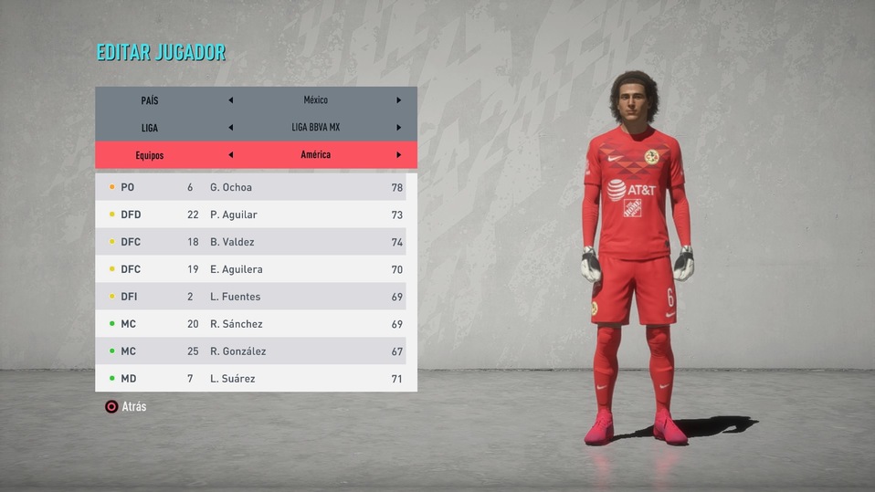 Guillermo Ochoa - América (FIFA 20)