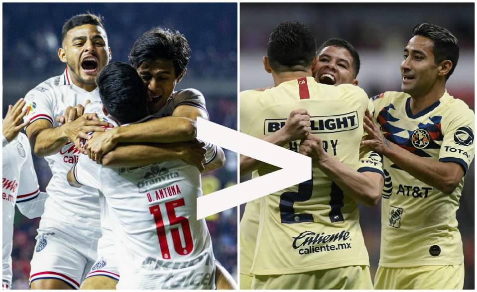Chivas mejor que América