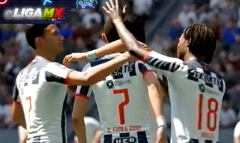 La celebración de La Pandilla con su primer triunfo en la eLiga. (FIFA)