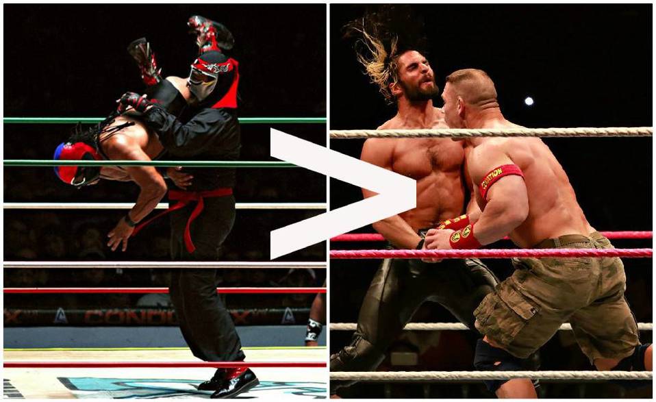 La Lucha Libre mexicana mejor que la WWE