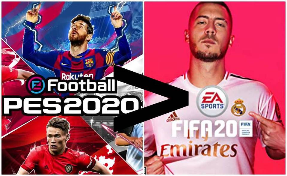 PES es mejor que el FIFA