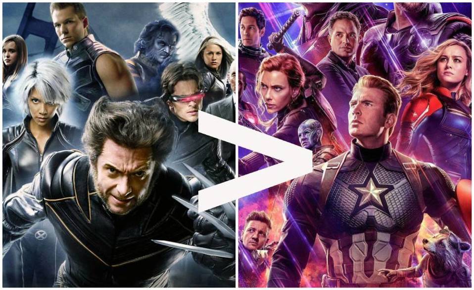 X Man mejor que Avengers