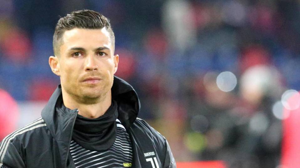 CR7, hoy la gran figura de la Juventus de Italia.