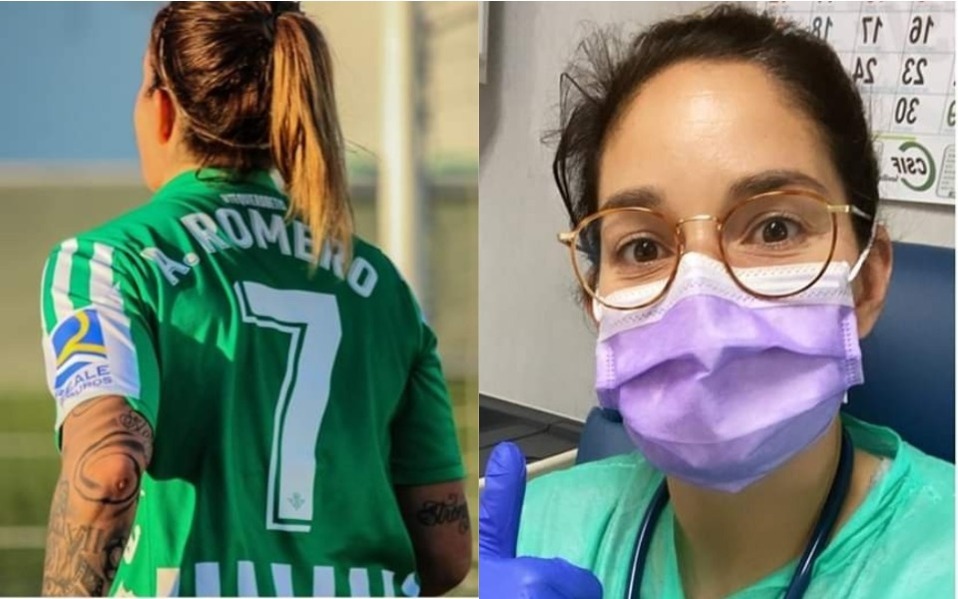 Jugadora del Betis se enlista como médico por Coronavirus