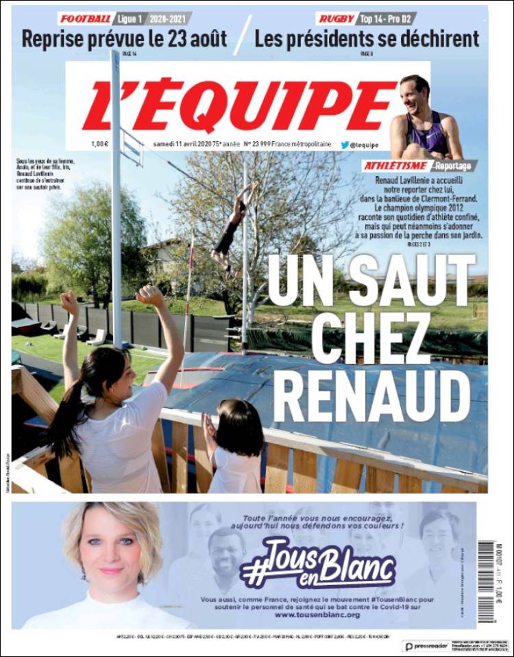 L'Equipe. (Francia)