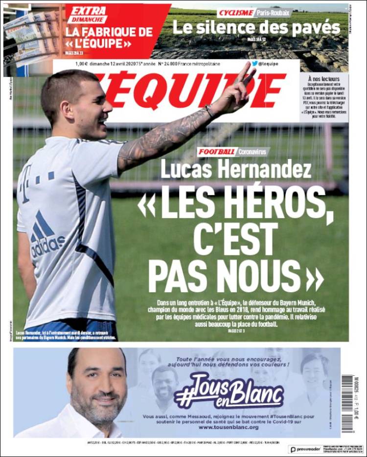 Diario L’Equipe, Francia