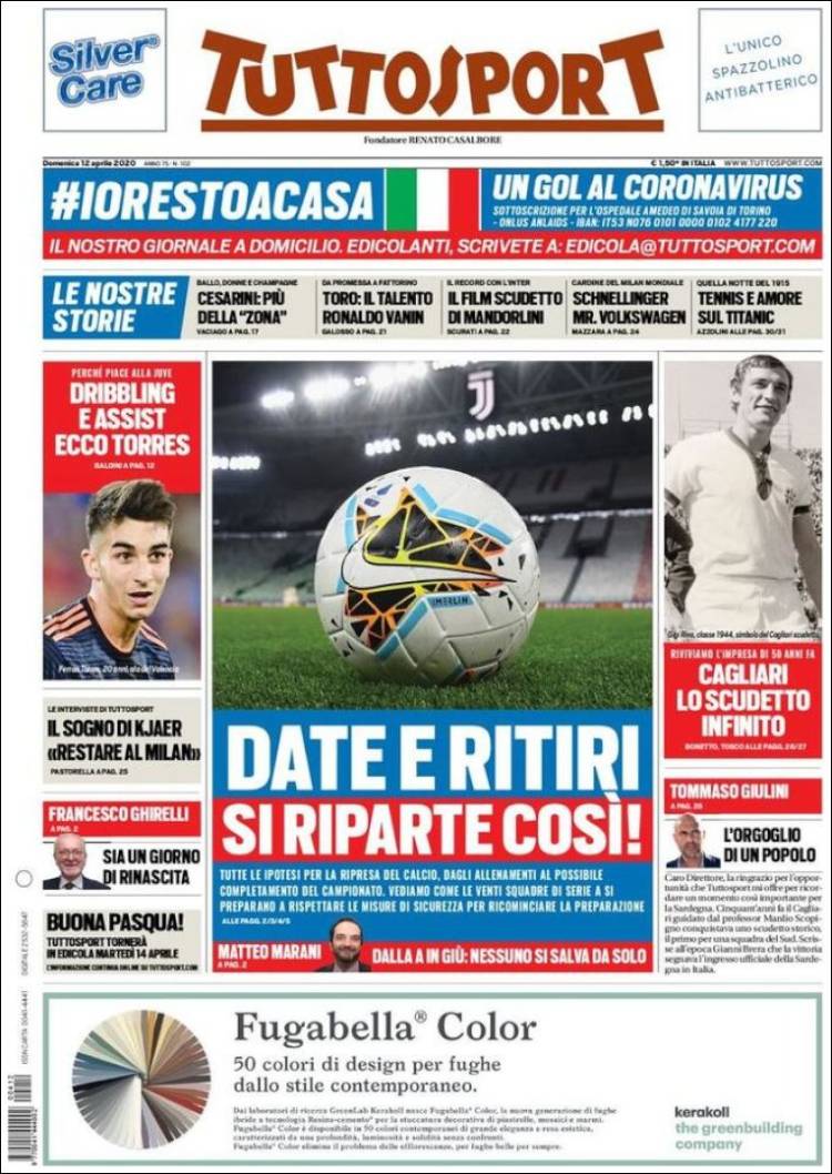 Diario TuttoSport, Italia