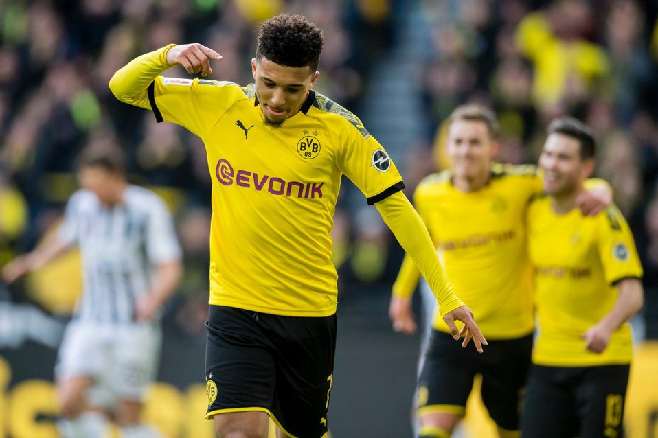Jadon Sancho - Borussia Dortmund / Inglaterra (117 MDE)