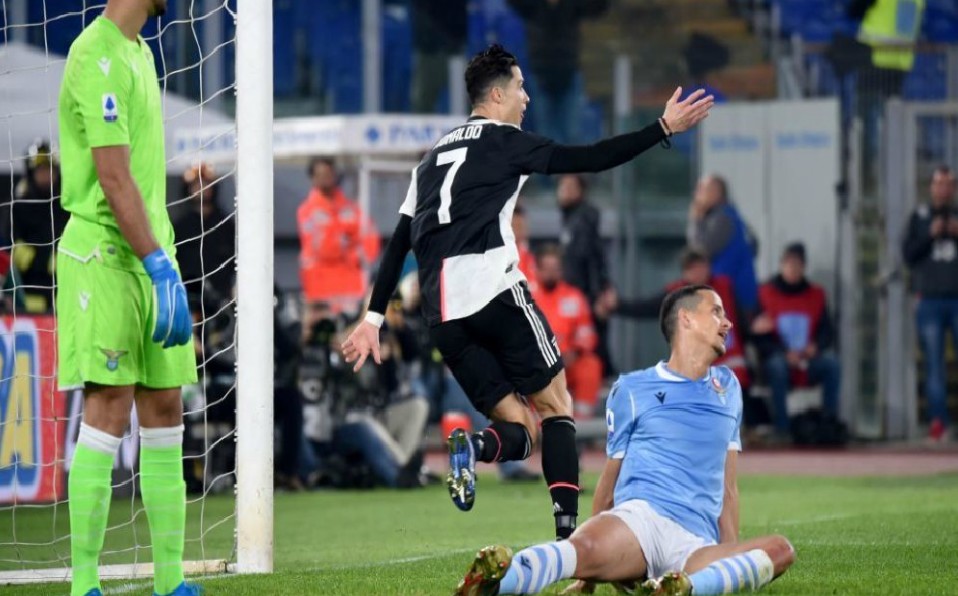 La Lazio va en segundo de la Serie A por detrás de la Juve. (AFP)