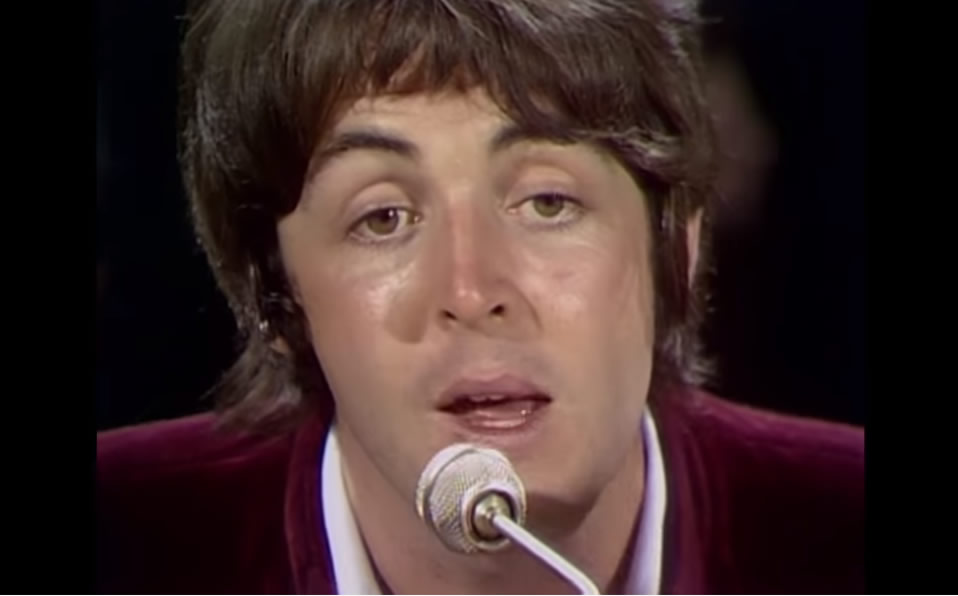 Paul McCartney. (Captura de pantalla YouTube)