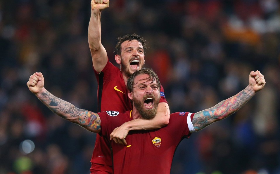 De Rossi jugó únicamente con la Roma y Boca Jrs. (Twitter)