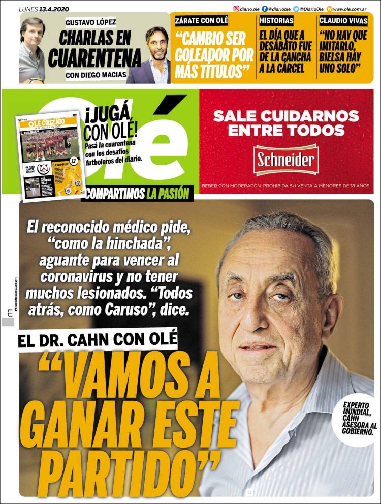 Diario Olé, Argentina