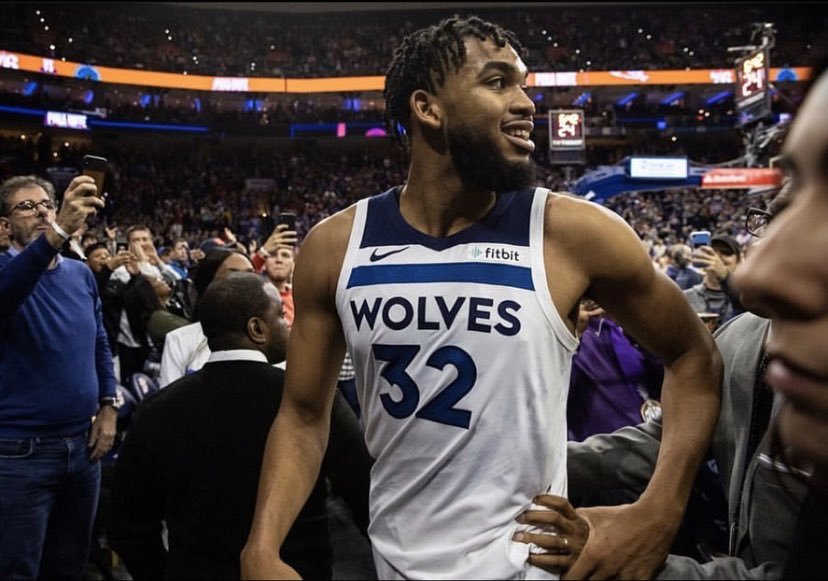 Karl-Anthony Towns juega en Minnesota Timberwolves. (Foto: @KarlTowns)