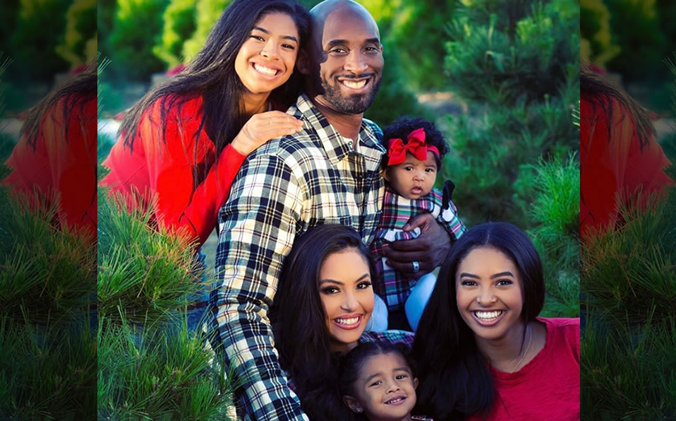 Kobe Bryant junto a las mujeres que marcaron su vida: su esposa e hijas. (@VanessaBryant)