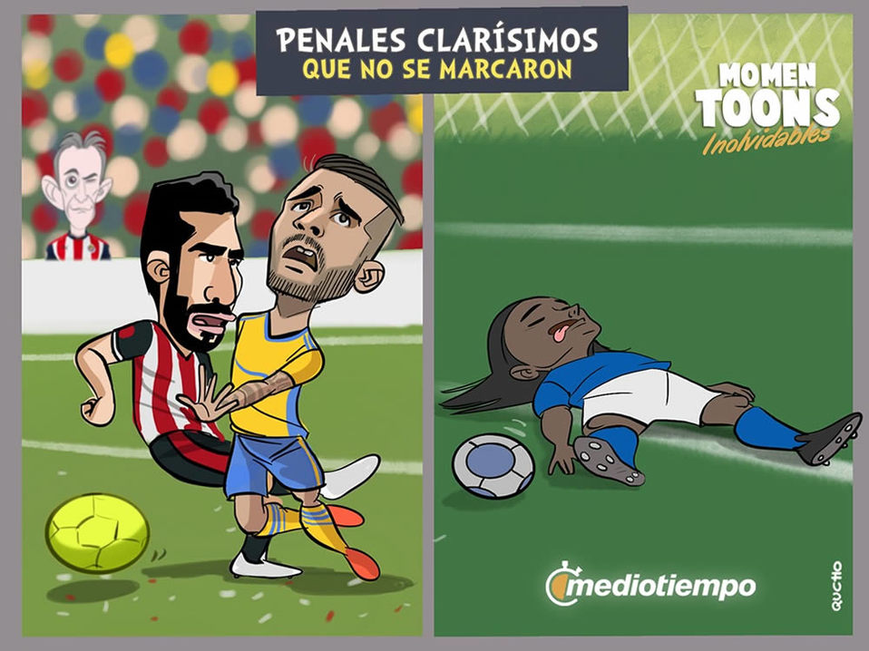 Penales que debieron marcarse