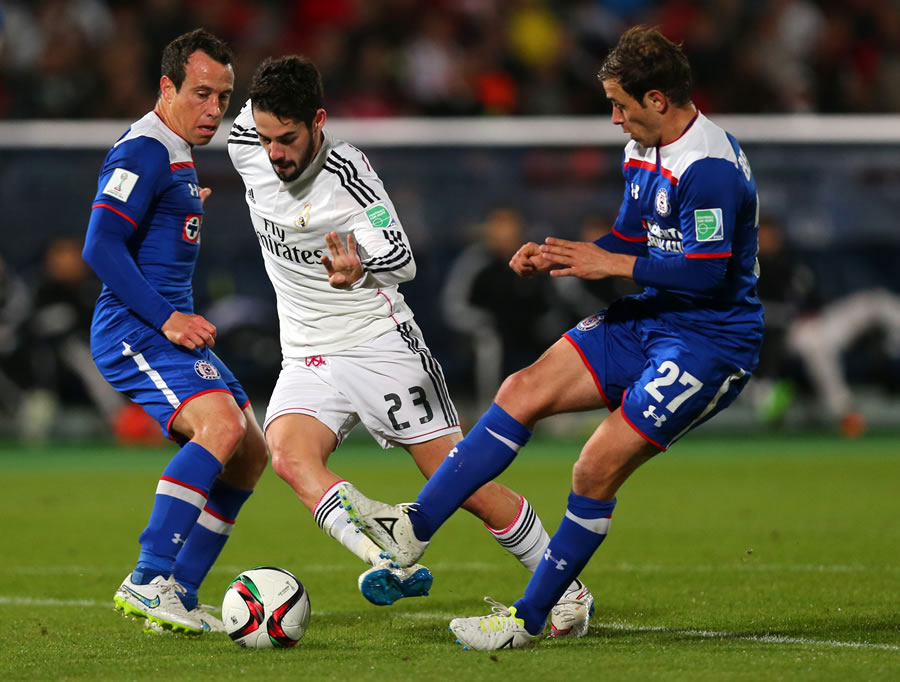 Real Madrid fue muy superior a Cruz Azul en el Mundial de Clubes 2014. (Foto: Mexsport)