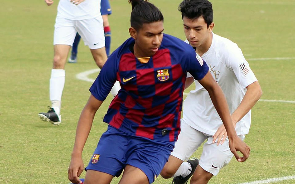 Samuel Mendoza está considerado para jugar con el Tri Sub-16. (@Chikis.Mendoza26)