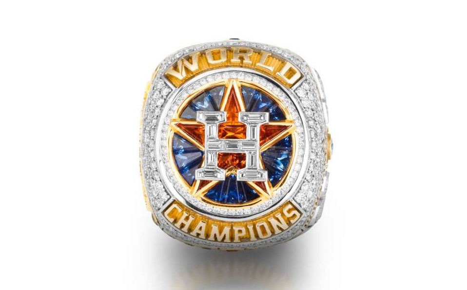 El anillo tiene una puja inicial de 6 mil dólares. (Foto: Astros de Houston)