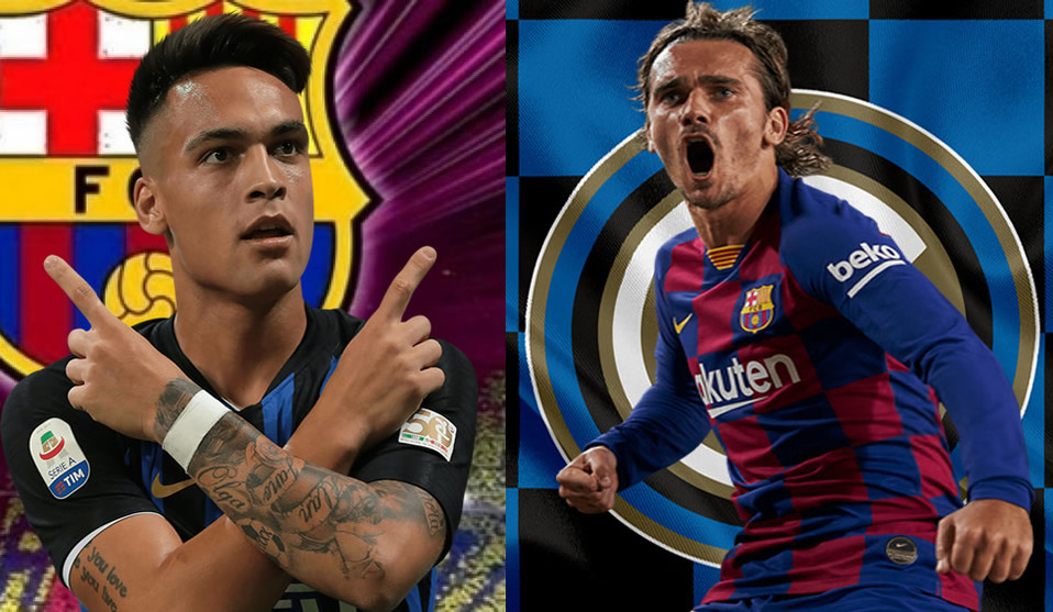 Antoine Griezmann al Inter, Lautaro Martínez a Barcelona