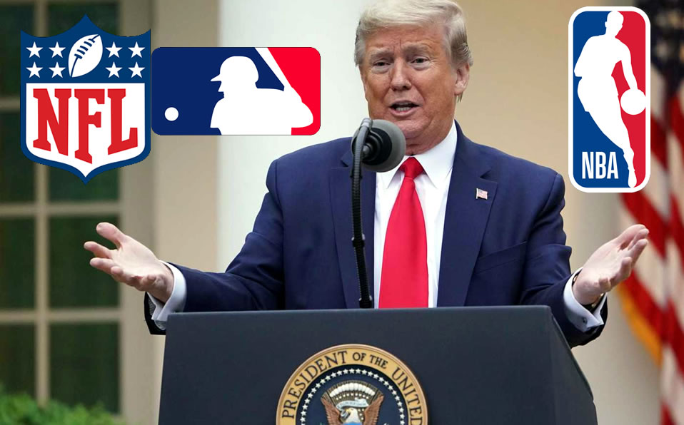Donald Trump se reunirá con los hombres más poderosos del deporte en EE.UU. (AFP)
