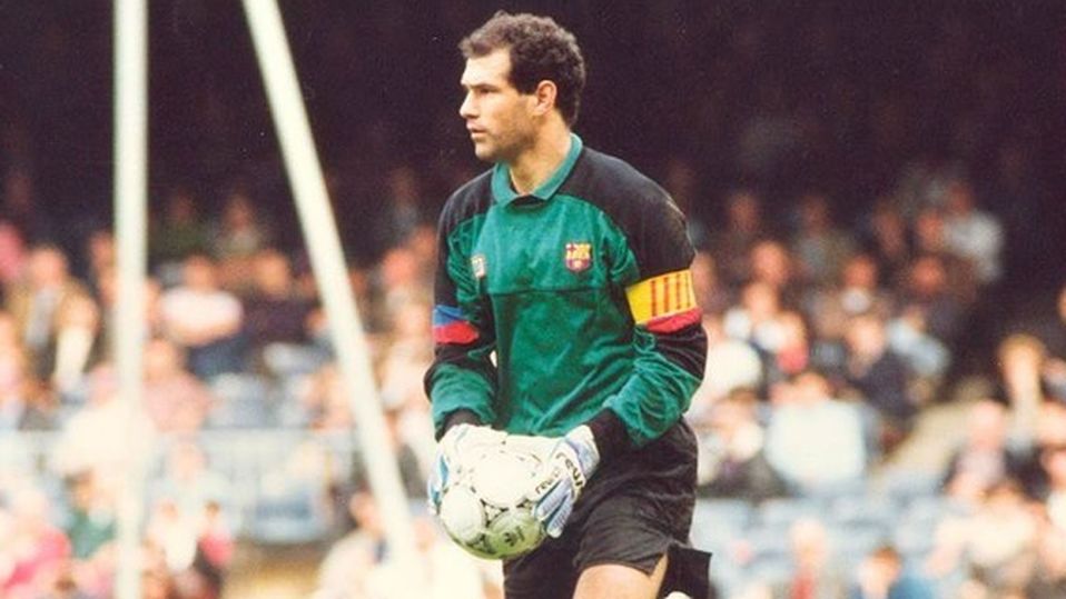 Andoni Zubizarreta, cuatro veces mundialista y portero Culé por ocho años.