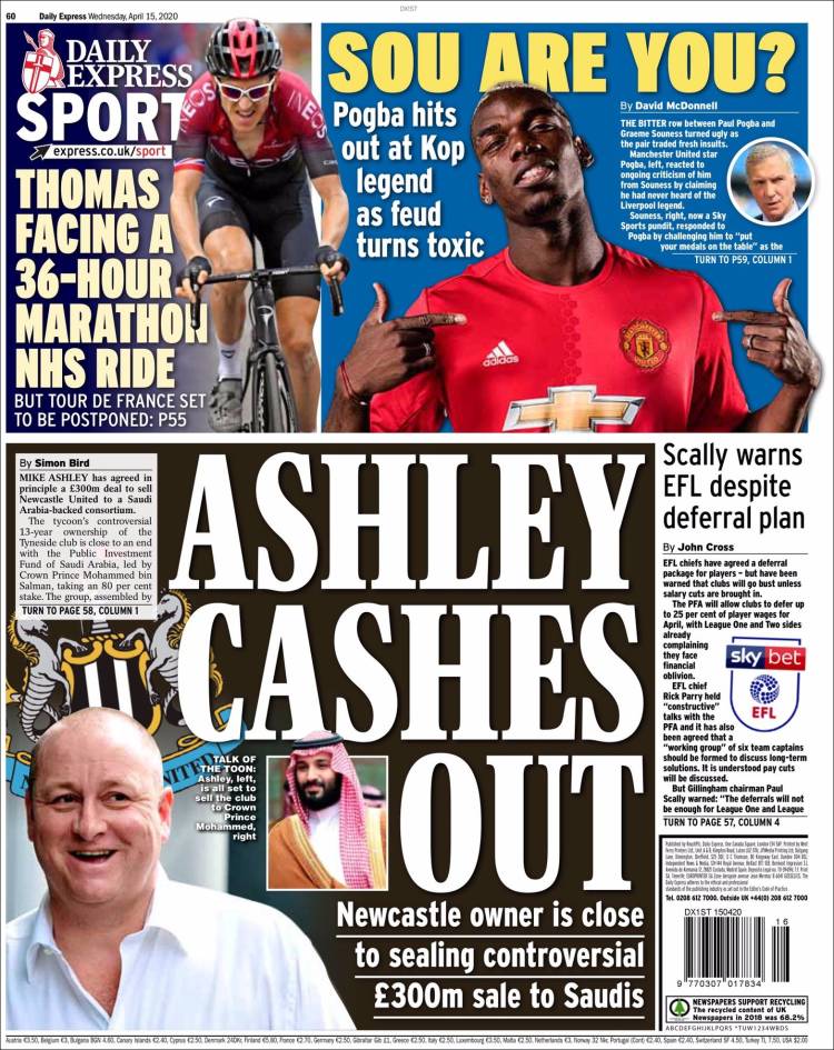 Express Sport. (Inglaterra)