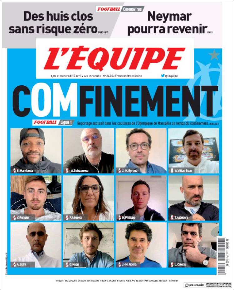 L'Equipe. (Francia)