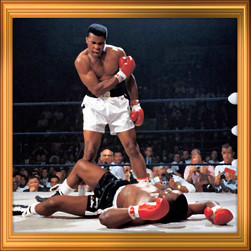 Muhammad Ali.