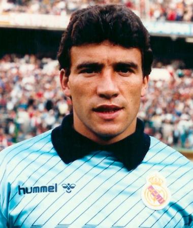 Paco Buyo sería el otro portero en este juego.