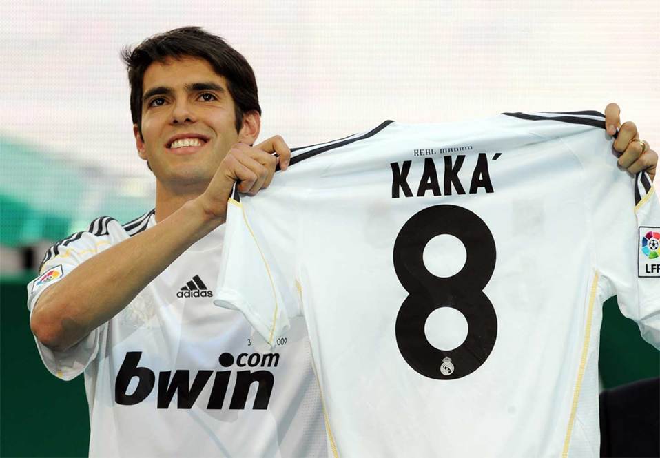 Kaká, el brasileño que apenas regaló unas gotas de su talento que explotó en Milán.