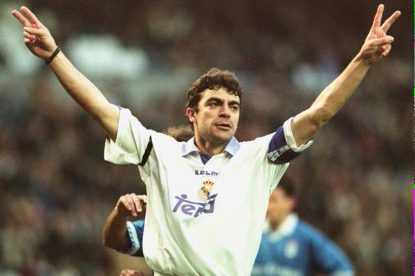 Manolo Sanchís, un histórico capitán que es tercero en la lista de partidos jugados.