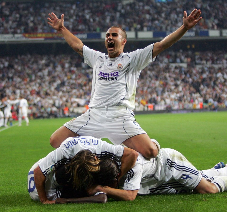 Fabio Cannavaro, el Balón de Oro 2006 que precisamente ese año llegó a Madrid.