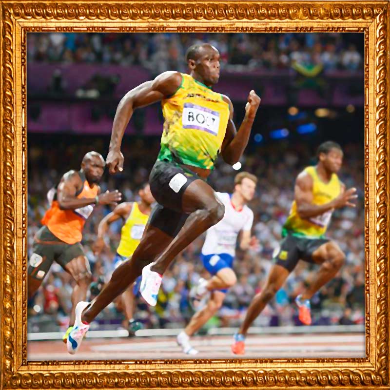 Usain Bolt.