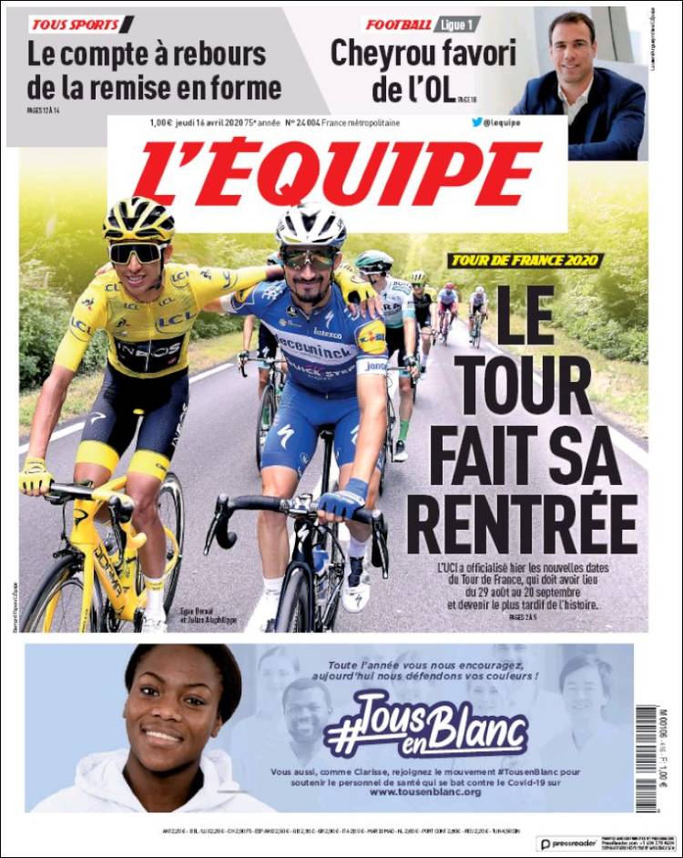 L'Equipe. (Francia)