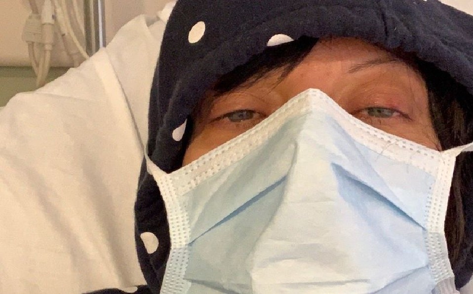La paciente ya está recuperándose. (Instagram de Nadia Ackerman)