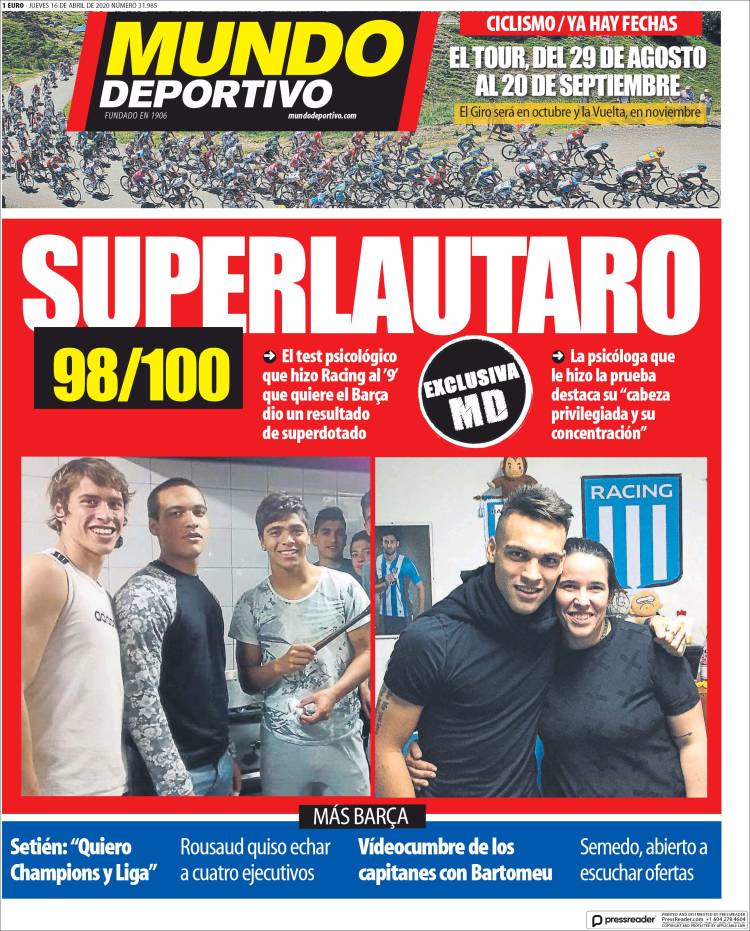 Mundo Deportivo. (España)