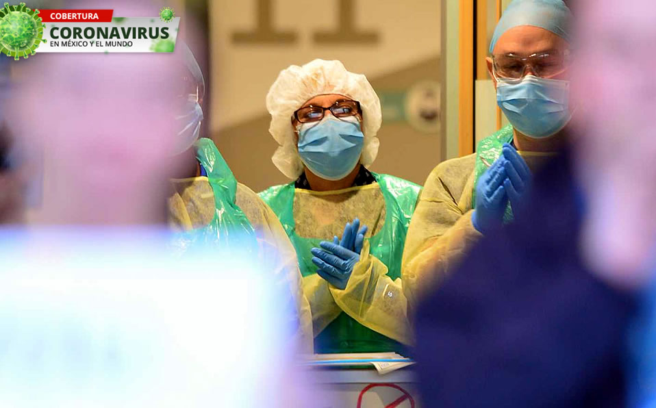 En tan solo una semana, la enfermera contrajo el coronavirus y murió embarazada. (AFP)