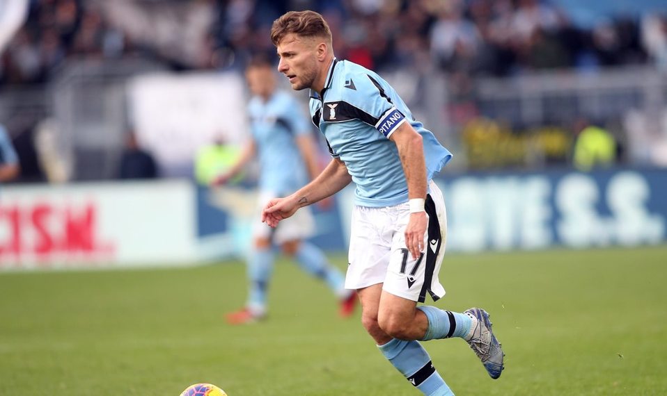 Ciro Immobile, delantero de la Lazio.