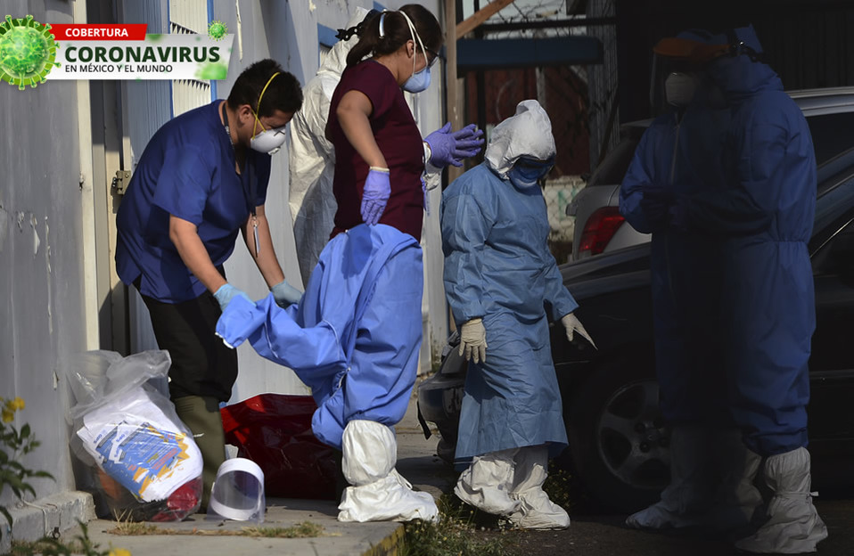 Covid-19: Error médico provoca cuarentena masiva en hospital de CDMX (FOTO: AFP)