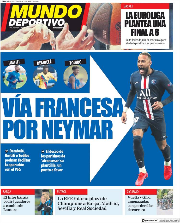 Mundo deportivo. (España)