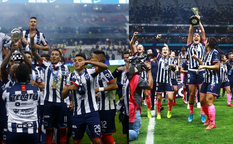 El Apertura se pintó de Azul y Blanco en lo Femenil y Varonil. (Imago7)