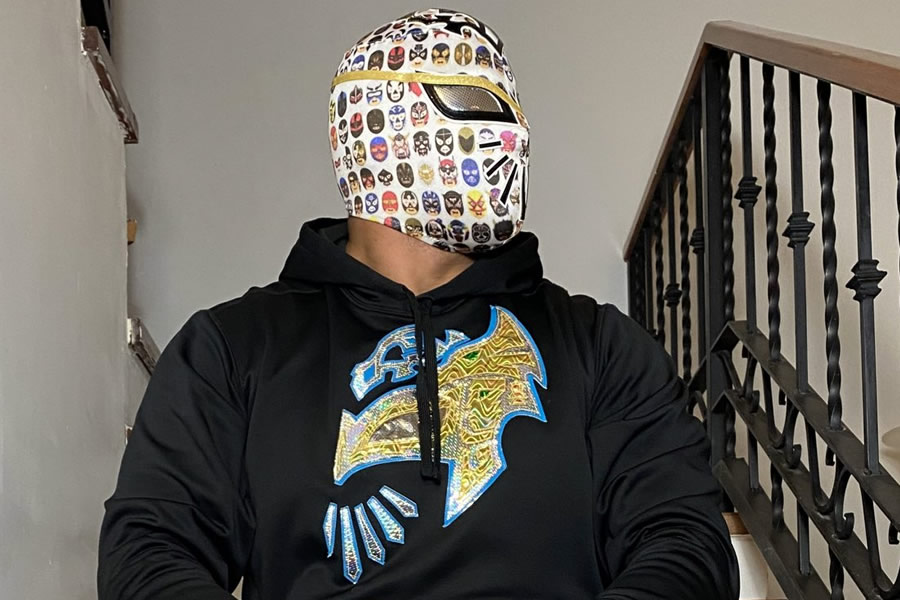 Como Sin Cara, utilizó modelos homenaje a Cinta de Oro. (Foto: @CintaDeOro)